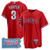 Men's Philadelphia Phillies Cool Base Jersey - PHILA PA State Patch