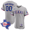 Texas Rangers Texas State Patch Custom Jersey - All Stitched