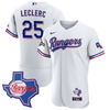Men's Texas Rangers Texas State Patch Jersey - All Stitched