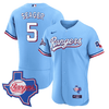 Men's Texas Rangers Texas State Patch Jersey - All Stitched