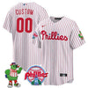 Philadelphia Phillies Cool Base Custom Jersey - Phillies Phanatic Patch