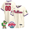 Philadelphia Phillies Cool Base Custom Jersey - Phillies Phanatic Patch