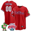 Philadelphia Phillies Cool Base Custom Jersey - Phillies Phanatic Patch