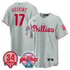 Men's Philadelphia Phillies Cool Base Jersey - Roy Halladay Patch #34