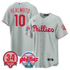 Men's Philadelphia Phillies Cool Base Jersey - Roy Halladay Patch #34
