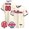 Philadelphia Phillies Custom Jersey - Roy Halladay Patch #34