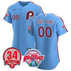 Philadelphia Phillies Custom Jersey - Roy Halladay Patch #34