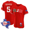 Men's Texas Rangers Special Mexico Edition Jersey - Texas State Patch
