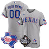 Men's Texas Rangers Limited Custom Jersey - 2023 World Series Patch - All Stitched
