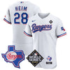 Men's Texas Rangers Limited Flex Base Jersey - 2023 World Series Patch/ Texas State Patch - All Stitched