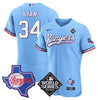 Men's Texas Rangers Limited Flex Base Jersey - 2023 World Series Patch/ Texas State Patch - All Stitched