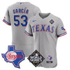 Men's Texas Rangers Limited Flex Base Jersey - 2023 World Series Patch/ Texas State Patch - All Stitched
