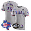 Men's Texas Rangers Limited Flex Base Jersey - 2023 World Series Patch/ Texas State Patch - All Stitched