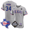 Men's Texas Rangers Limited Flex Base Jersey - 2023 World Series Patch/ Texas State Patch - All Stitched
