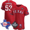 Men's Texas Rangers Limited Flex Base Jersey - 2023 World Series Patch/ Texas State Patch - All Stitched