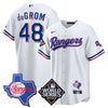 Men's Texas Rangers Limited Cool Base Jersey - 2023 World Series Patch/ Texas State Patch - All Stitched