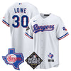 Men's Texas Rangers Limited Cool Base Jersey - 2023 World Series Patch/ Texas State Patch - All Stitched