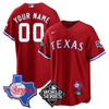 Men's Texas Rangers Limited Cool Base Jersey - 2023 World Series Patch/ Texas State Patch - All Stitched