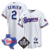 Men's Texas Rangers Limited Cool Base Jersey - 2023 World Series Patch/ Texas State Patch - All Stitched