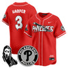 Men's Philadelphia Phillies "Scream Ghostface" Jersey - Stitched