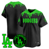 Custom Los Angeles Dodgers "Slime Night Special" Jersey - Stitched