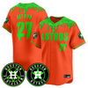 Custom Houston Astros "Slime Night Special" Jersey - Stitched