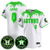 Custom Houston Astros "Slime Night Special" Jersey - Stitched