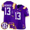 Men's LSU Tigers 2025 Louisiana Patch Vapor Limited Jersey - All Stitched