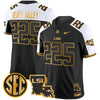Men's LSU Tigers 2025 Louisiana Patch Gold Vapor Limited Jersey - All Stitched