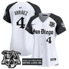 Women's San Diego Padres 'Gothic Edition' Vapor Premier Limited Jersey - All Stitched