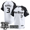 Men's San Diego Padres 'Gothic Edition' Vapor Premier Limited Jersey - All Stitched