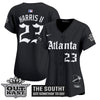 Women's Atlanta Braves 'Gothic South x Outkast Edition' Vapor Premier Limited Jersey - All Stitched
