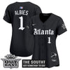 Women's Atlanta Braves 'Gothic South x Outkast Edition' Vapor Premier Limited Jersey - All Stitched