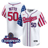 Men's Dodgers 2025 Independence Day Vapor Premier Limited Jersey - All Stitched