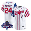 Men's Dodgers 2025 Independence Day Vapor Premier Limited Jersey - All Stitched