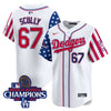 Men's Dodgers 2025 Independence Day Vapor Premier Limited Jersey - All Stitched