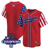Men's Dodgers 2025 Independence Day Vapor Premier Limited Jersey - All Stitched