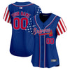 Atlanta Braves 2024 Independence Day Vapor Premier Limited Custom Jersey - All Stitched