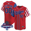 Dodgers 2025 Independence Day Vapor Premier Limited Custom Jersey - All Stitched