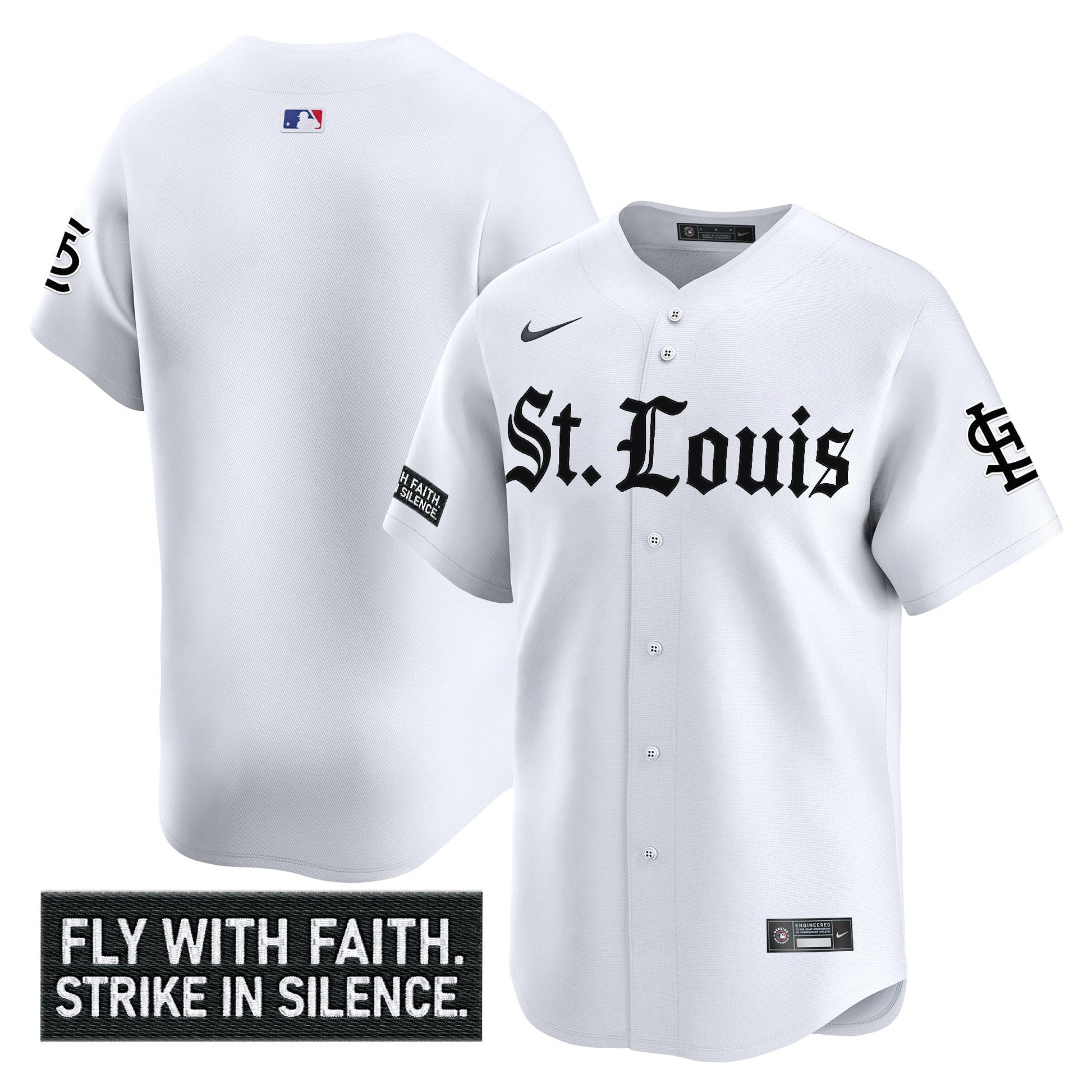 Men's St. Louis Cardinals 'Gothic Legacy Edition' Vapor Premier Limited Jersey - All Stitched