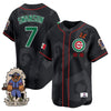 Men's 2025 Chicago Cubs Mexican Heritage Vapor Premier Limited Jersey - Stitched