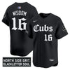 Men's Chicago Cubs 'Gothic North Side Edition' Vapor Premier Limited Jersey - All Stitched