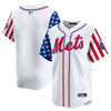 Men's New York Mets 2025 Independence Day Vapor Premier Limited Jersey - All Stitched