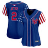 Women's New York Yankees 2024 Independence Day Vapor Premier Limited Jersey - All Stitched