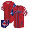 Men's Cleveland Indians 2025 Independence Day Vapor Premier Limited Jersey - All Stitched
