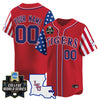 LSU Tigers 2025 Independence Day Vapor Premier Limited Jersey - World Series Custom Patch - All Stitched