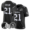 Men's Washington Redskins 'Gothic Capital Edition' Vapor Limited Jersey - All Stitched