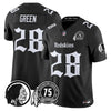 Men's Washington Redskins 'Gothic Capital Edition' Vapor Limited Jersey - All Stitched