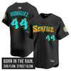 Men's Seattle Mariners 'Graffiti Emerald Drop Edition' Vapor Premier Limited Jersey - All Stitched