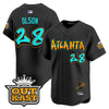 Men's Atlanta Braves 'Graffiti A-Town Edition' Vapor Premier Limited Jersey - All Stitched